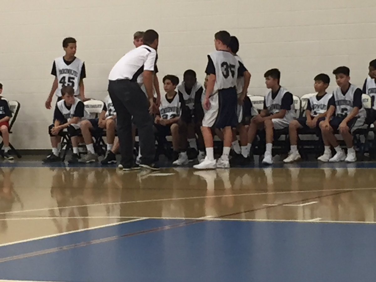 TWolfAthletics1's tweet photo. T-Wolf boys basketball 7th B wins a thriller in OT over Krimmel 31-28. https://t.co/y4MgjXLBWo