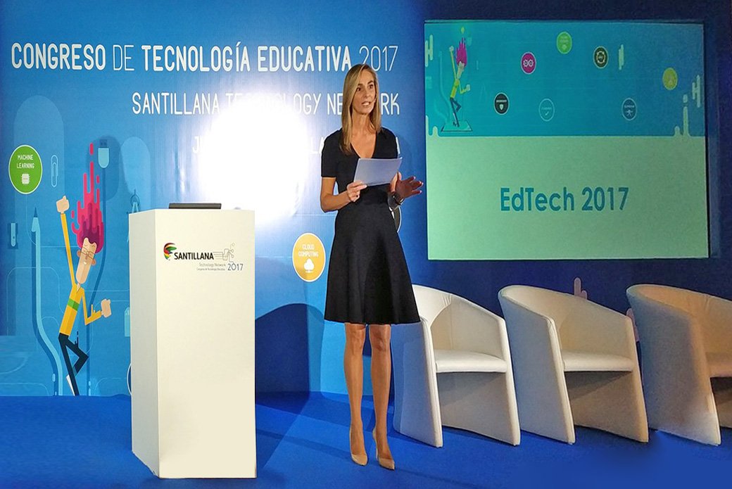 altenspain's tweet photo. Encantados de participar ayer en el Congreso de Tecnología Educativa de @SANTILLANA_es , en el que pudimos conocer las últimas tendencias tecnológicas que afectan al sector educativo a nivel mundial. #STN2017 https://t.co/sdX8NgbCb4
