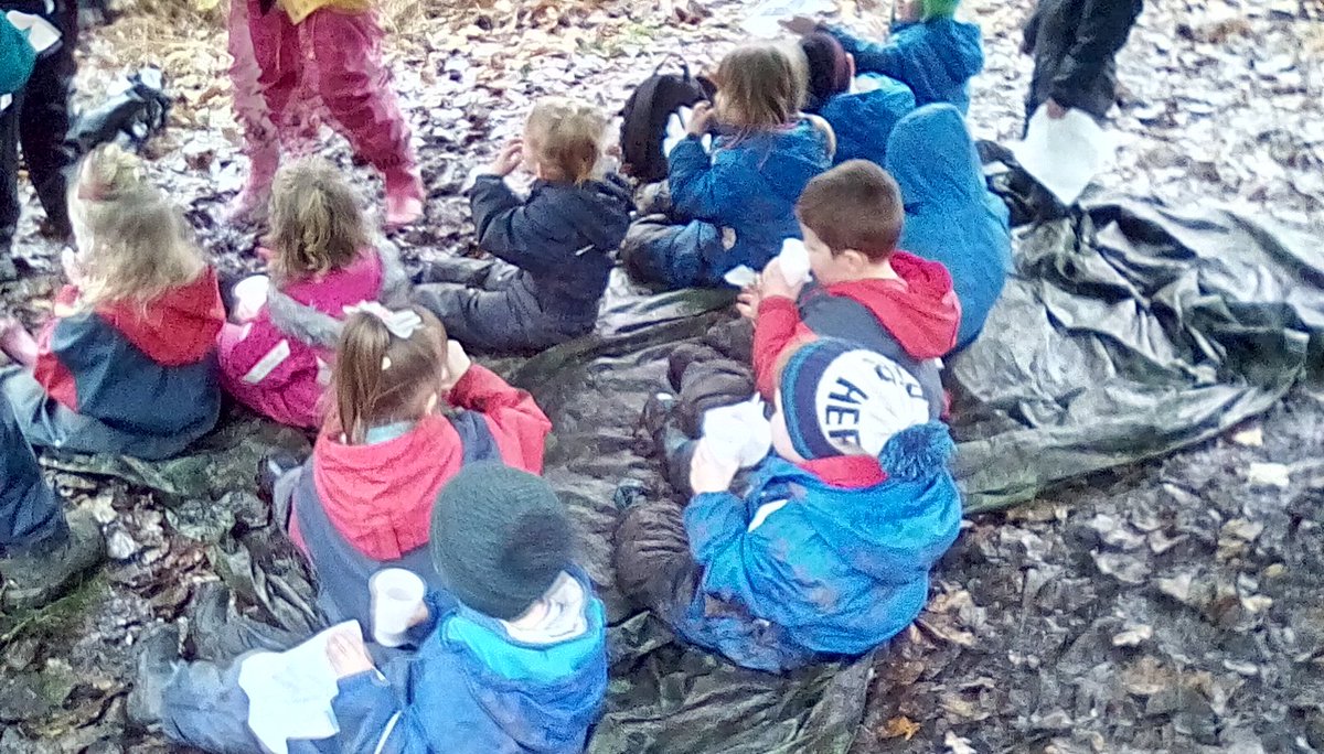 MarionL3D's tweet photo. First Birthday Party in the woods! Lots of fun and Great to see all the children growing in confidence!! Birthday cake enjoyed by all! with DFLC @ChestersNursery @Go2PlayScotland @3DDrumchapel @YvonneH3D #outdoors #awayandplay #muddyfun #birthdaycake https://t.co/8lpuD8cNC0