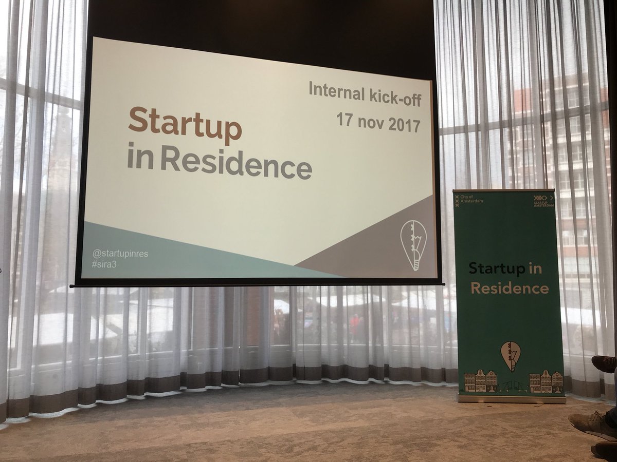 wanderwyzer's tweet photo. @ the kickoff of #sira3 with @startupinres, but this time as a mentor! Looking forward to meet the startups! https://t.co/oD27gXabH9