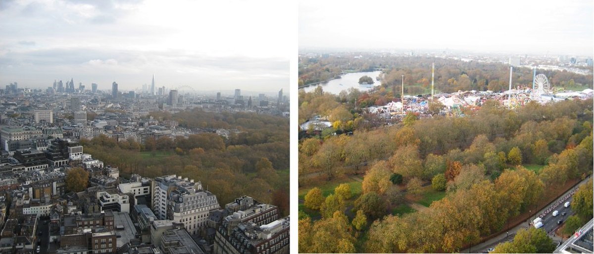 Watts_Group's tweet photo. #WattsFridayView: Great sights from 29 stories high overlooking #HydePark, with a great view of #London on the left and @WinterWonderLDN on the right! https://t.co/ld9UDDIxiS