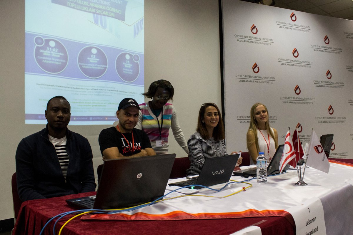 CIUOfficial's tweet photo. UKÜ 2017 Uluslararası Öğrenci Toplulukları Seçimleri gerçekleşti/ CIU 2017 International Student Society Elections were done #CIU #WeAreCIU #MyCIU https://t.co/uGfQlEzq9a