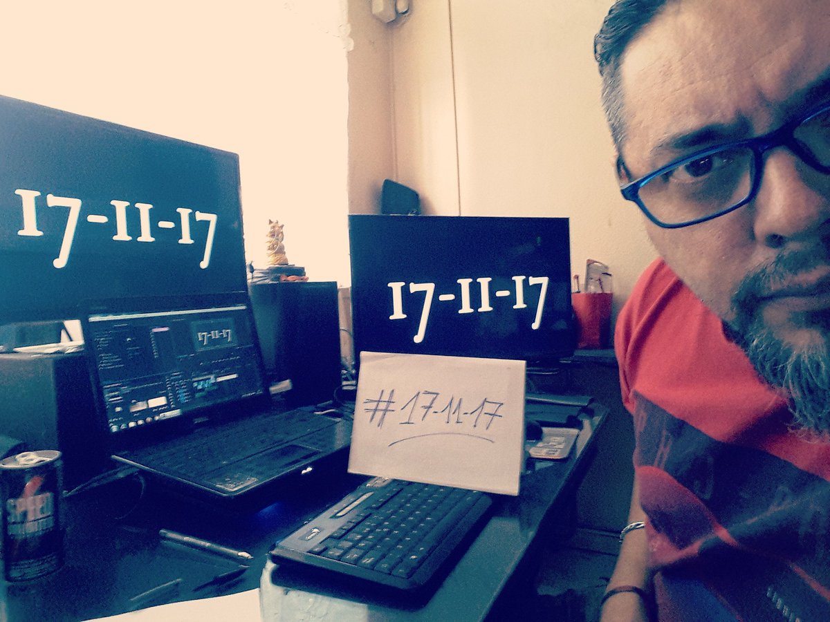 Procode_HD's tweet image. Día extraño si los ahy jajaja 17-11-17..pero seguimos editando fuerte en Procode productora. 👽👽 buen viernes para todos.