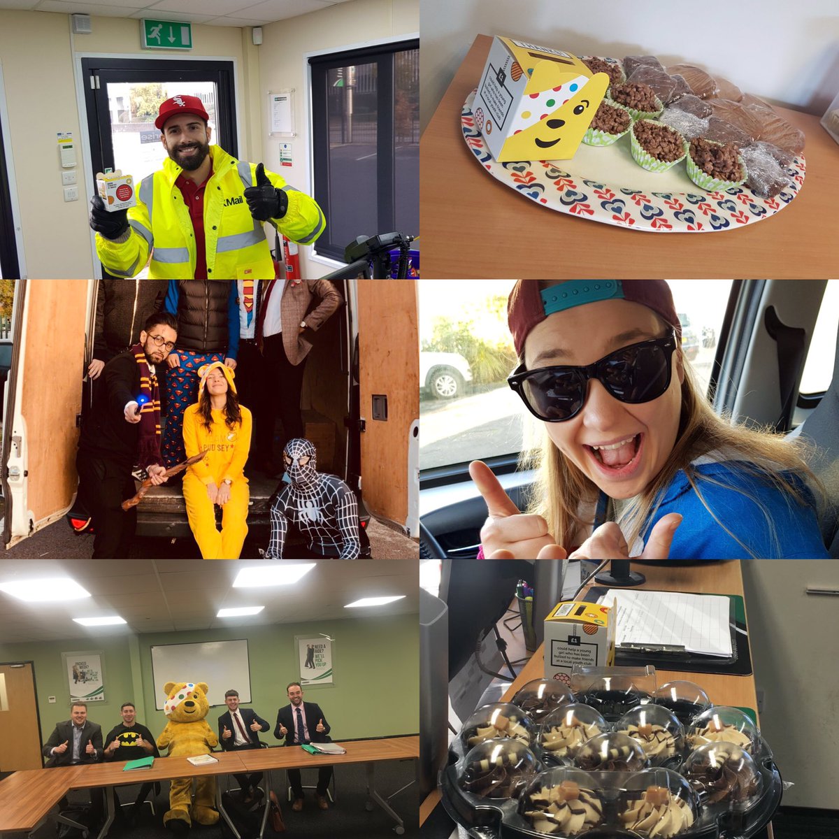 #ERACTeamPudsey working hard to raise money for this wonderful charity