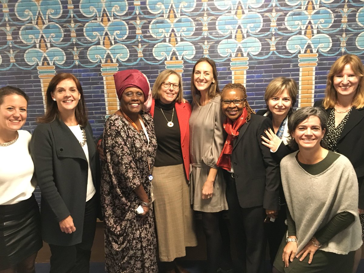 JoannaRoperFCDO's tweet photo. My very last meeting in Rome this morning was with UN Agencies - WFP, FAO &amp; IFAD.  A great example of achieving more on redressing gender inequalities when working together! https://t.co/nkUImt0x7O