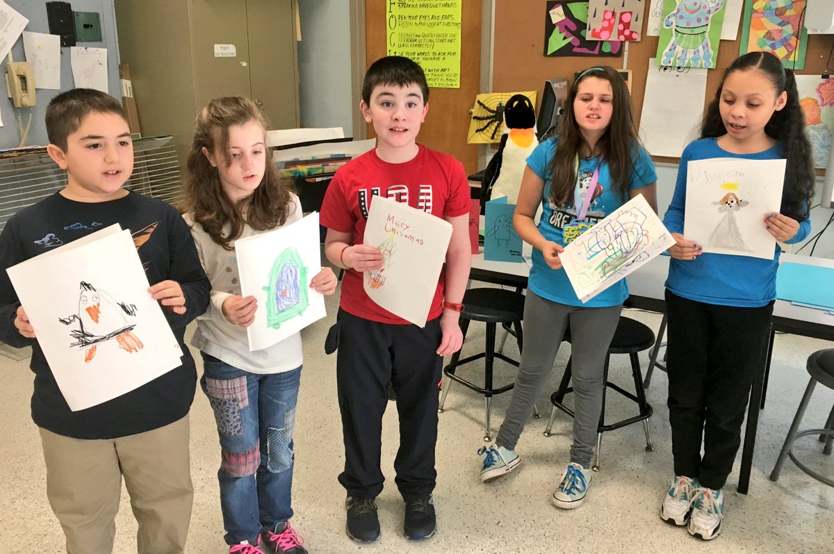 jemmer_art's tweet photo. Artists and friends show kindness with their art and word choice. #lovewhatido #jacobthompson #cardsforjacob @MsFleignersRoom @PrincipalMalone @MartinAve_pta https://t.co/A2NcER4qEy