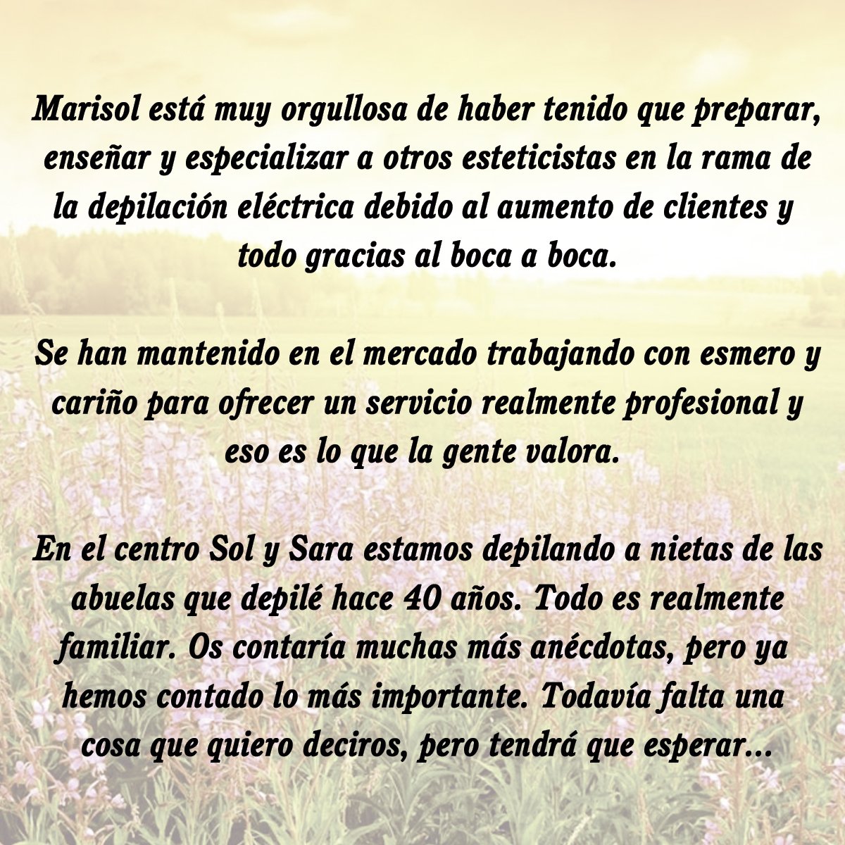 Ya estamos con vosotras una semana más para contaros parte de la #historia de la #empresa. ¡Feliz fin de semana! #storytelling
