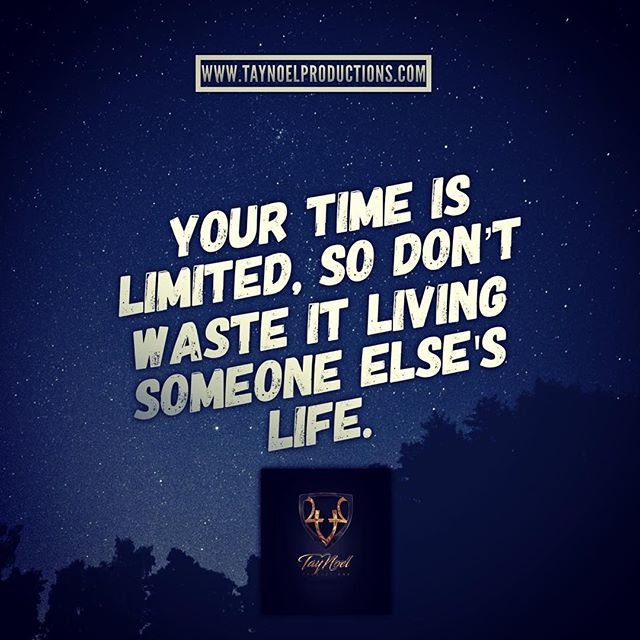 Reposting <a href="/taynoel44/">Tay NoeL</a>:
For some reason we're raised to follow the footsteps of others. Though they are great examples of who you should be,