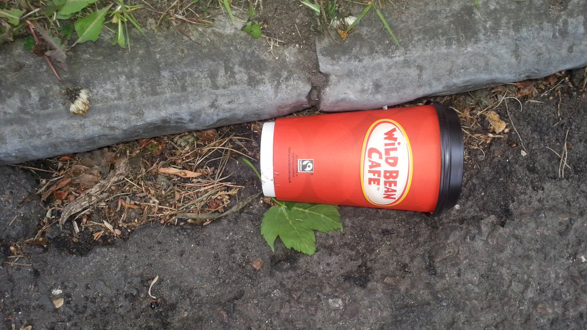 ZilchUK's tweet image. Hi coffee-cup chuckers. We know draining the cup means you no longer care for it but please don't dis the brand by dropping in the gutter! A bin is a better place for it.