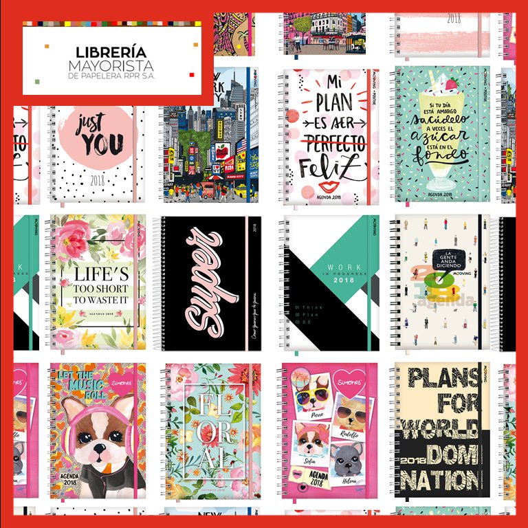 PapeleraRPR's tweet photo. Agendas Mooving 2018
- Tamaños
- Modelos
- Diseños
#Planifica #Agendas2018 #Organiza #Oficina #Papeleria #PapeleraRPR https://t.co/7nUlCwfpaR