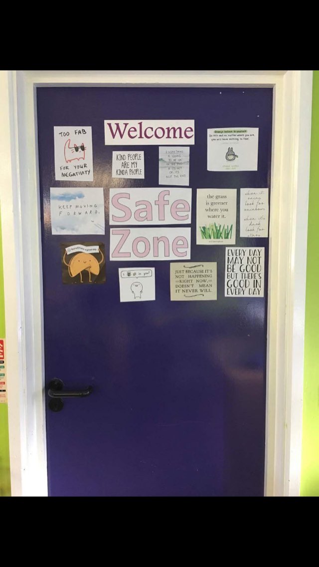 ChepWellbeing's tweet photo. One of the safe zones within the school, open for everyone @chepstowschool #RightsHour https://t.co/xmfHCdsaGf