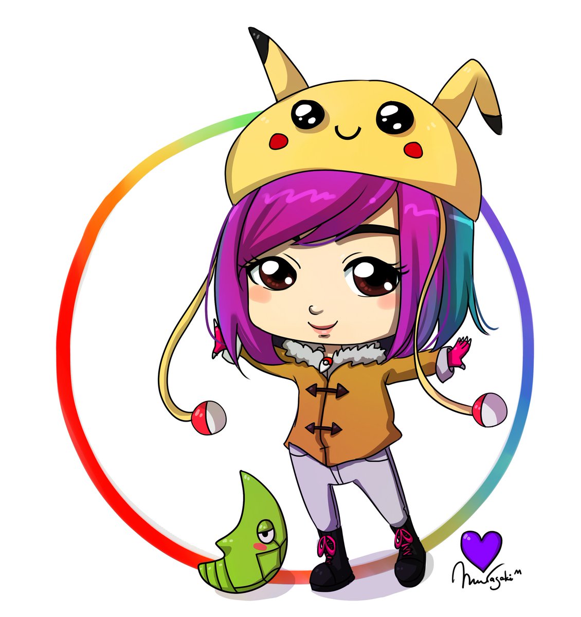 ShiroMurskey's tweet image. The cuteness... I just couldn't resist... 
😳 @PkmnMasterHolly