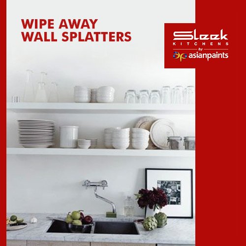 Sleek_world's tweet photo. Easy hacks for wiping away the two major kinds of stains on painted walls:
For waterborne stains, take a wet paper cloth or a paper towel and wipe.
For oily stains, take a mixture of mild dishwashing soap mixed with water. #KnowYourKitchen https://t.co/qZC4OpWz3h