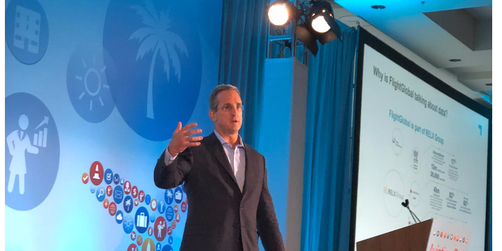 FlightGlobal's tweet photo. "It’s one thing to start collecting Big Data… and but it's quite another to leverage it." #ADS2017 https://t.co/DUDZyZqroP https://t.co/dDU6FEkQdW