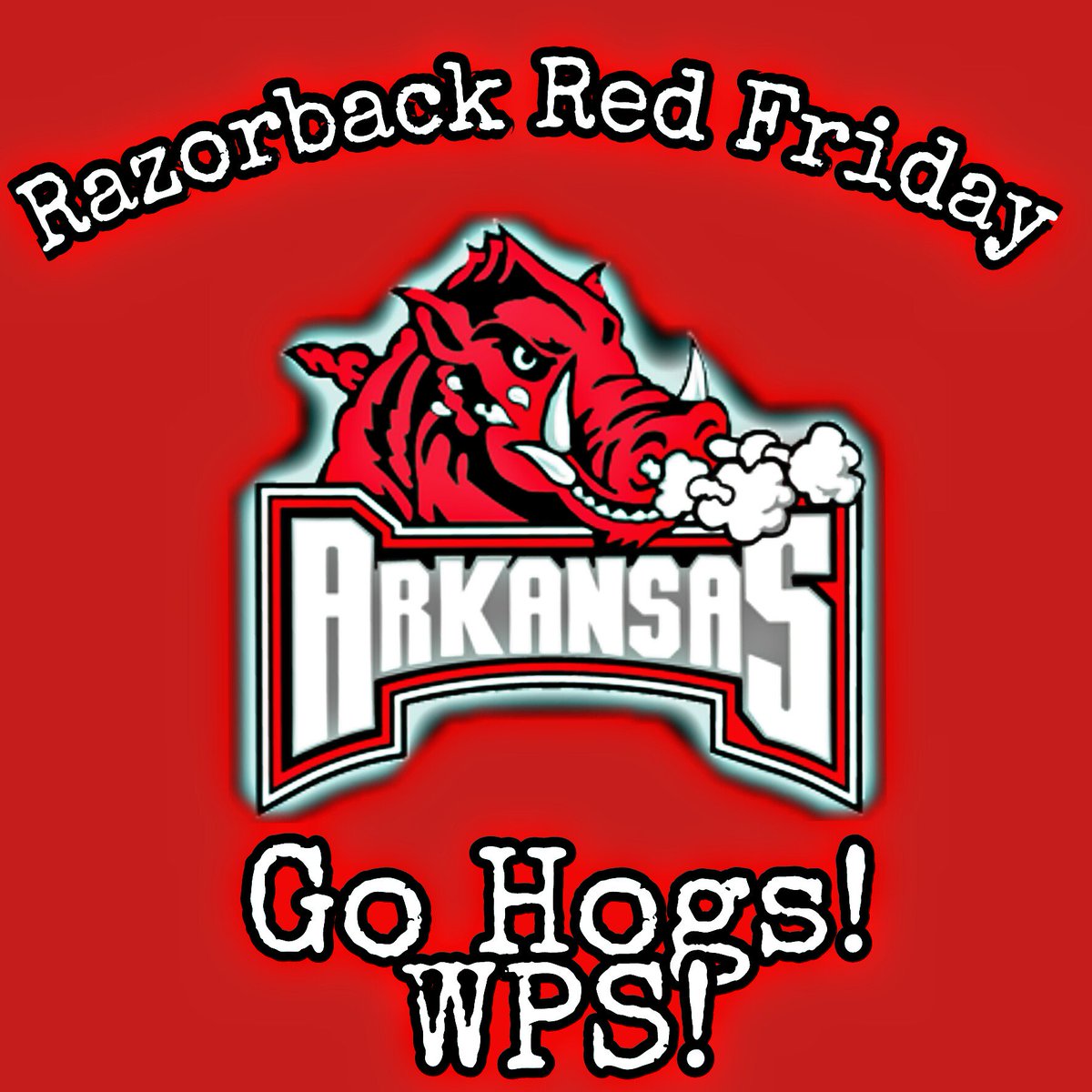 BigPhil870's tweet photo. Don't forget it's #RazorbackRedFriday! #BeatMissState https://t.co/JUlGux0jPl