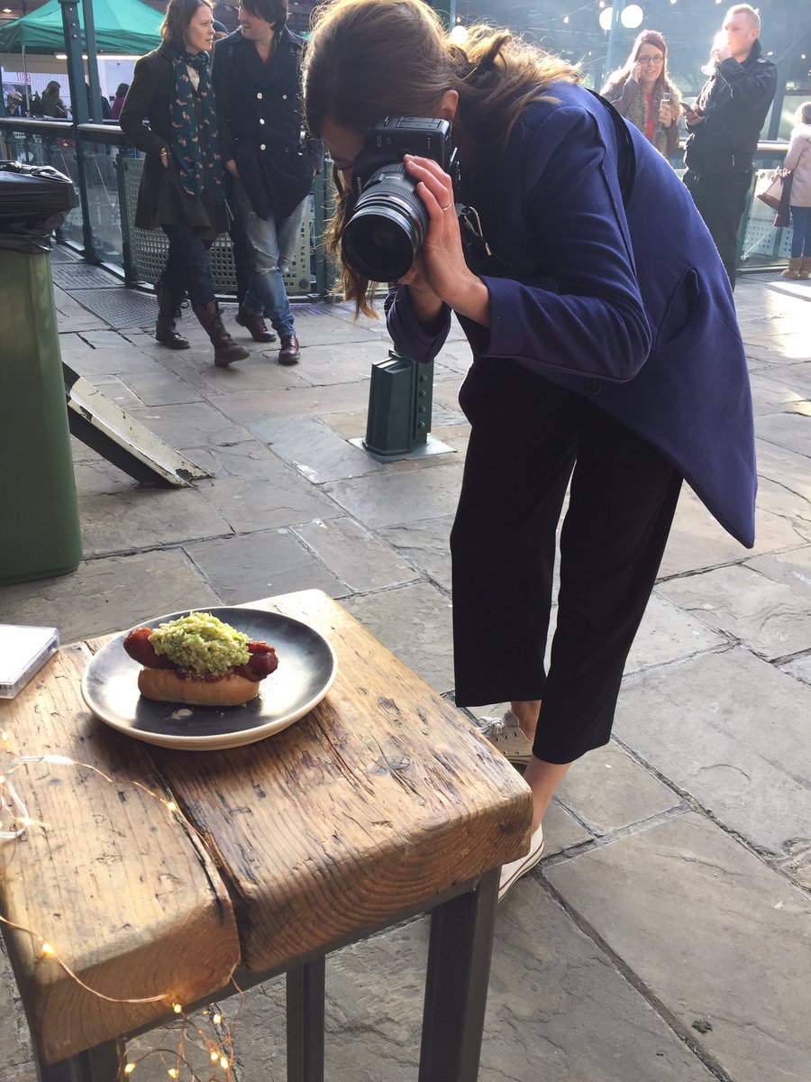 Busy day for <a href="/Food_Stylist_/">Laura Field</a> here at <a href="/TasteofLondon/">Taste of London</a>. Am loitering for leftovers...