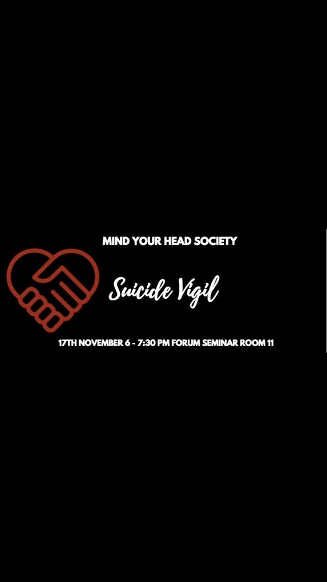 Today at 6pm we will be having a Suicide Loss Vigil for International Suicide Day. We will be acknowledging the grief of Suicide loss and remembering our loved ones.