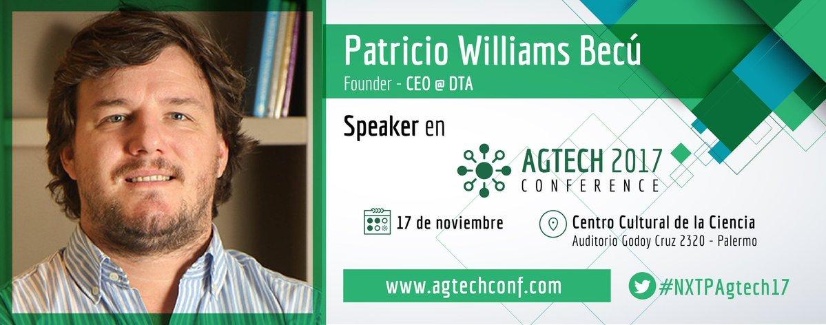 DTAlatam's tweet photo. Hoy en el #NXTPAgtech Conference, no te pierdas a @pwilliamsbecu, fundador de Pago Rural, el Panel Nuevos Servicios Financieros para el Agro: La convergencia entre Fintech y Agtech. https://t.co/MkBN0LJaw2