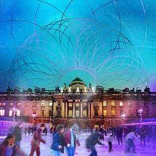 Ice, baubles and a stunning location...festive fun that works for all the family: SKATE <a href="/SomersetHouse/">Somerset House</a> - bit.ly/2mARzzG