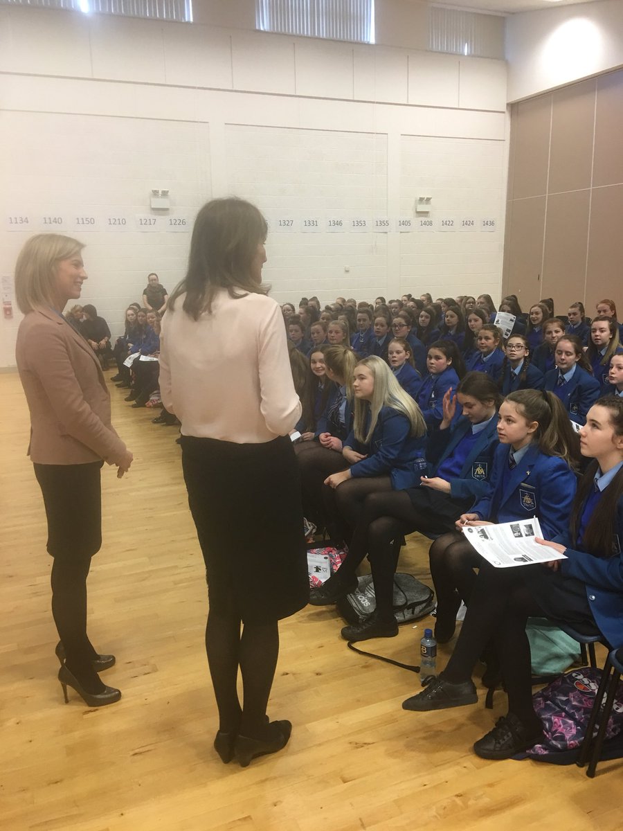 @stmarysderry welcome @bespoke_comms to #EntrepreneurWeek #womenleadingtheway #GEW2017