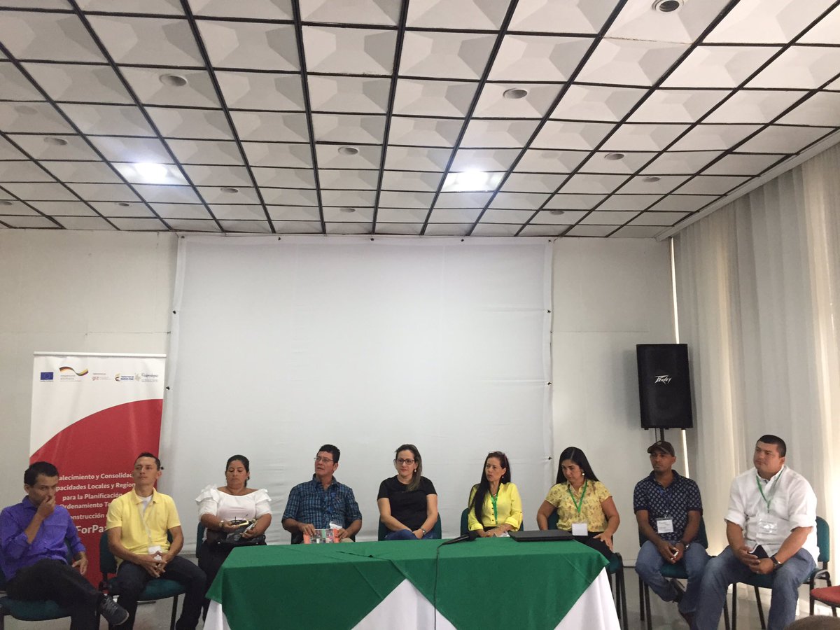 goberconsentido's tweet photo. #AEstaHora inicia el segundo día del Intercambio de experiencias sobre Gobernanza para el Ordenamiento Territorial, Desarrollo Sostenible y Construcción de Paz, en Ibagué, ahora el panel de procesos exitosos en el departamento del Meta #ForPaz https://t.co/tsPIQFkKwH