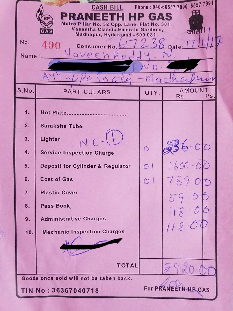Hp gas new connection near me