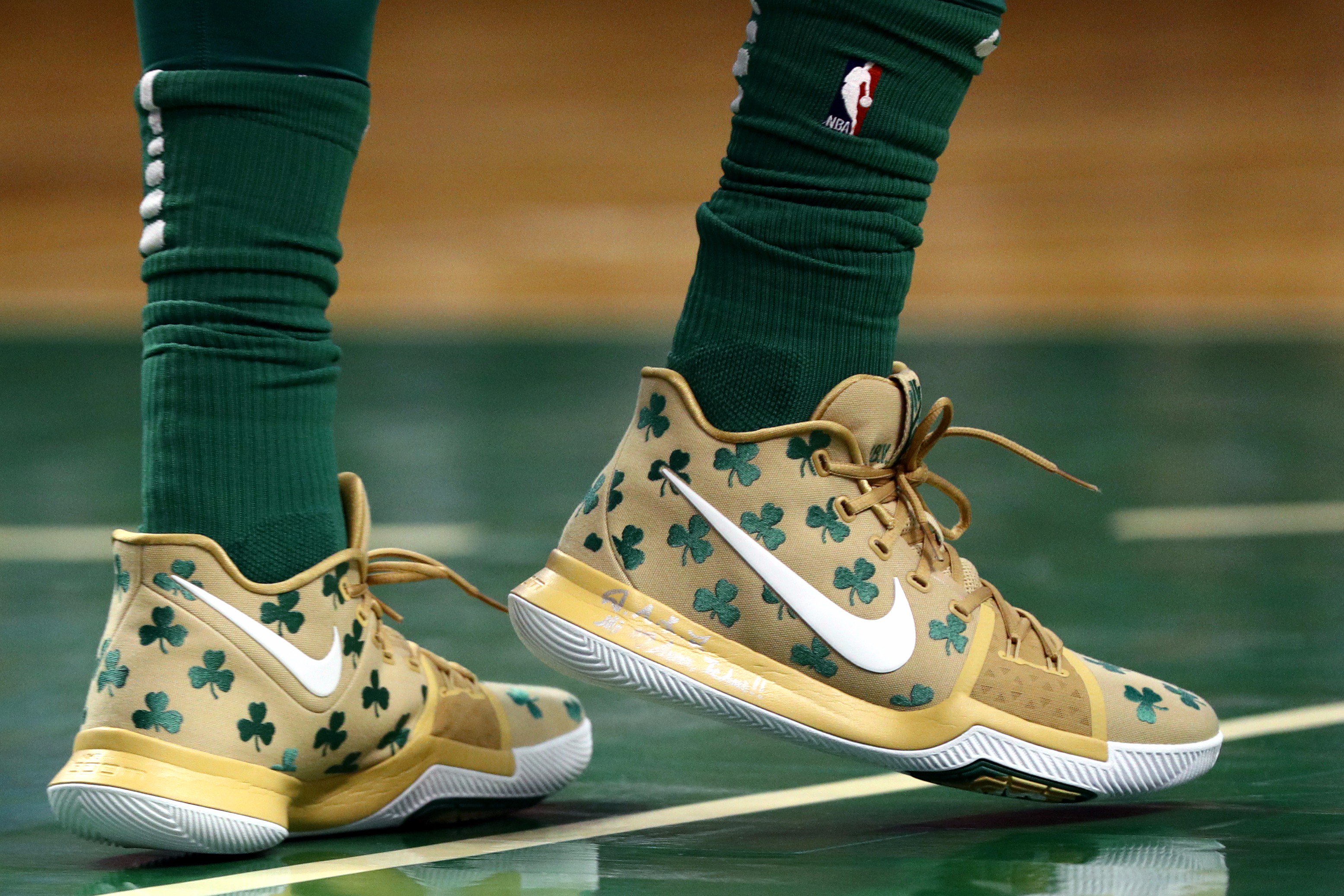 Kyrie new shoes boston discount