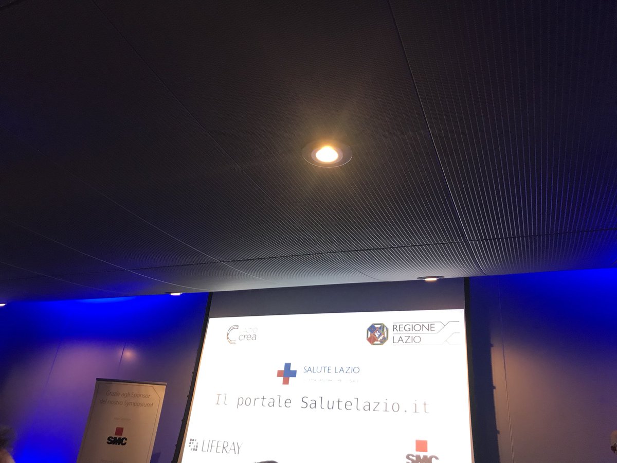 SMC_DGScompany's tweet photo. #LRIS17 presentiamo il caso @LAZIOcrea per la realizzazione del portale #salutelazioit. Un caso importante di applicazione #Liferay in ambito #PubblicaAmministrazione @LiferayItaly https://t.co/9B6gRC2THa
