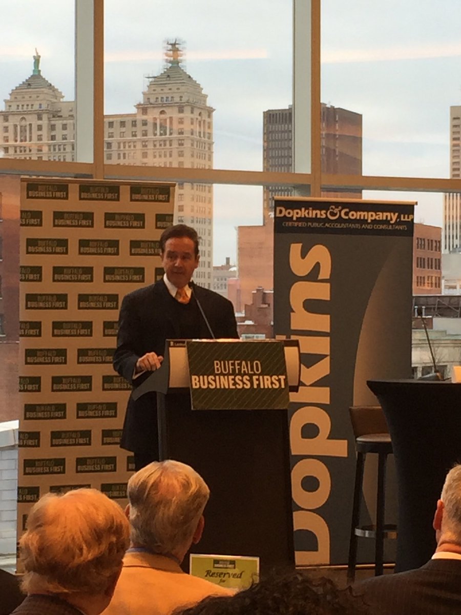 BfloBizEditor's tweet photo. Brian Higgins: We’re not a nation of Democrats and Republicans. We’re a nation of Americans. #topprivate https://t.co/8ZuPU0C2jJ