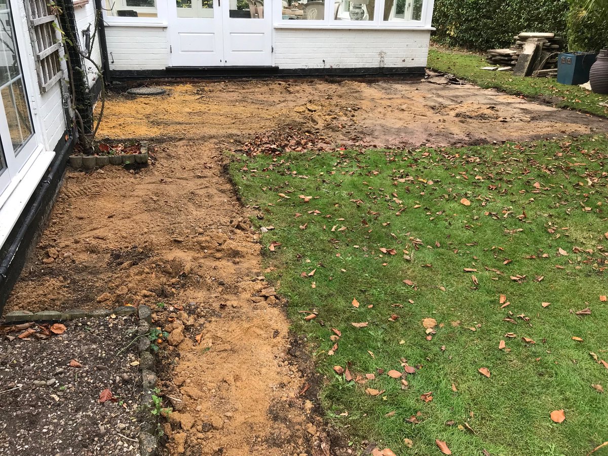 SSurfacing's tweet image. Before pictures of last weeks patio Work.