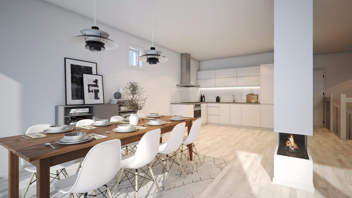 Sigssoft3D's tweet photo. Bilder fra vårt nyeste prosjekt med BoligPartner: eksteriør og interiør av moderne rekkehus med flotte utearealer. Vi vil takke for nok et godt samarbeid! #3dvisualisering #3d #arkitekturvisualisering #3dviz #eksteriør #interiør #3dvisualization #render https://t.co/ZJsUlLTjm1