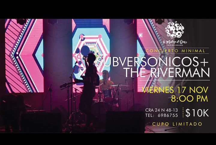 Subversonicos_'s tweet photo. Hoy tronamos en la madeja de gente.  Junto a #TheRiverman https://t.co/AX0v9JBTPJ