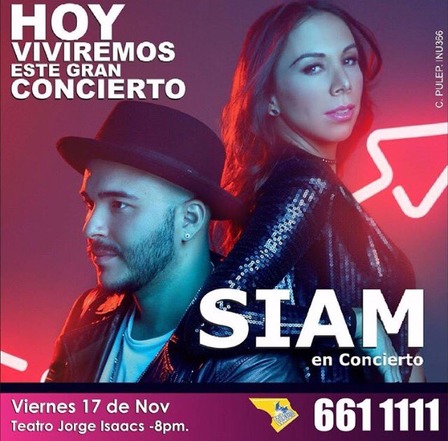 Mi Cali! Llegó el día!! Esta noche nos vemos en el Teatro Jorge Isaacs