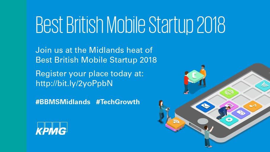 vivcoles's tweet photo. We're just over a week away from our Midlands heat of Best British Mobile Startup. We've some fantastic regional businesses coming to pitch &amp; very excited to be announcing our superb lineup of judges on Monday! Register your attendance: https://t.co/dktJvVOhXt
#BBMSMidlands #Tech https://t.co/eflvNZAF7J