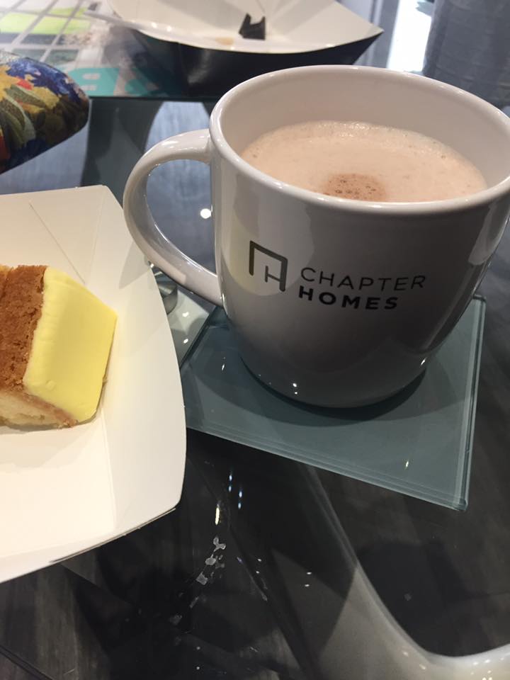 ChapterHomes's tweet photo. A big thank you for everyone who came and ate cake with us this morning.  It was really good to chat to residents and people about to move in.

We still have some cakes left if you were busy earlier, so if you want to donate to Children in Need call in and have a muffin! https://t.co/5Lk9JS03Iz