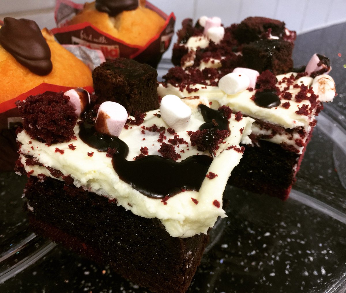gygkarting's tweet photo. Our new delicious Red Velvet Rockslide Cake 😋 Our Garage Cafe is open this weekend, pop in for a slice 🍰
#ilovecake #sweettooth #ineedsugar #sugerrush #energyboost #delicious #yummy #instadaily #cafe #coffeestop #coffeetime #sugarstop https://t.co/Kaf0HaFClz