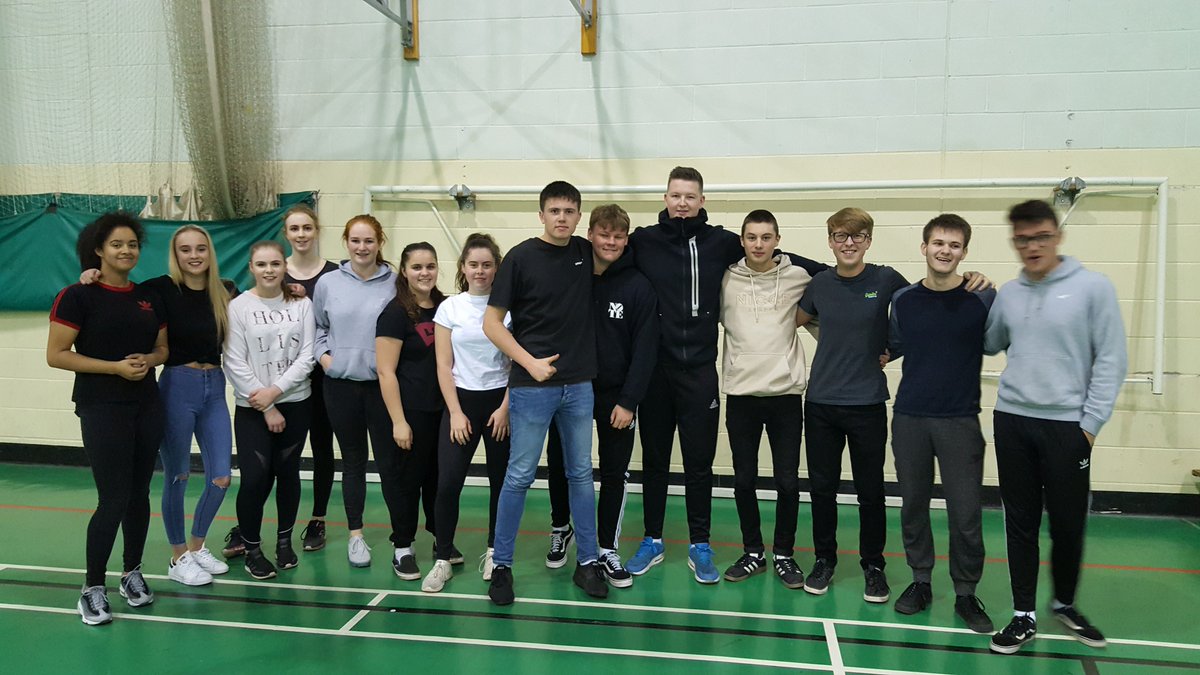 EatonBank's tweet image. The Sports Hall was packed for our Staff vs Students #childreninneed Dodgeball match.  The staff competed with great determination...but were out-classed by the Sixth Form team! Thank you to everyone who took part and all the students who bought a ticket to watch.