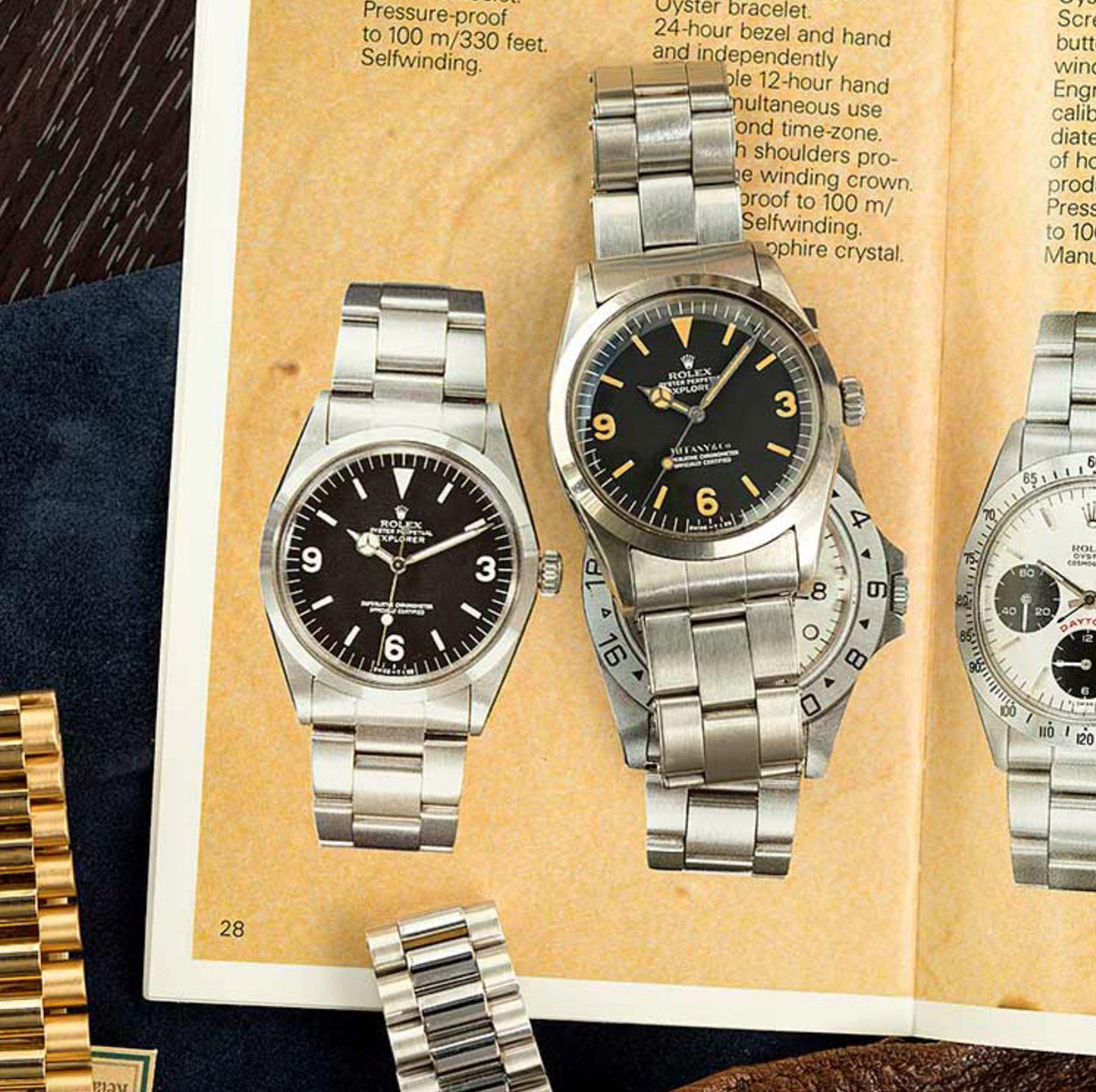 hairspringwatch's tweet image. The sort of 1016 Explorer you'd dream about. The reference deserves more appreciation.  bit.ly/2hyeNRI #Rolex #Horology #Wristwatches