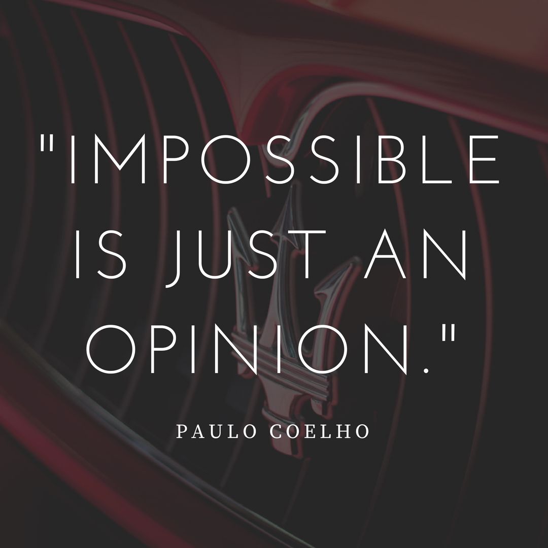 PerfMaserati's tweet photo. "Impossible is just an opinion." ~Paulo Coelho #MaseratiofMorrisCounty #CelebrityMotorCar https://t.co/bWDIVL8sTo