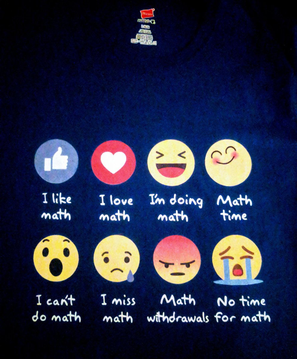 ThyMathMajesty's tweet photo. Happy FriYAY Y'all!
Sharing math love @ BMS by wearing my new shirt today!
#peacelove&amp;mathematics
#benson_middle https://t.co/XgNuPpHA27