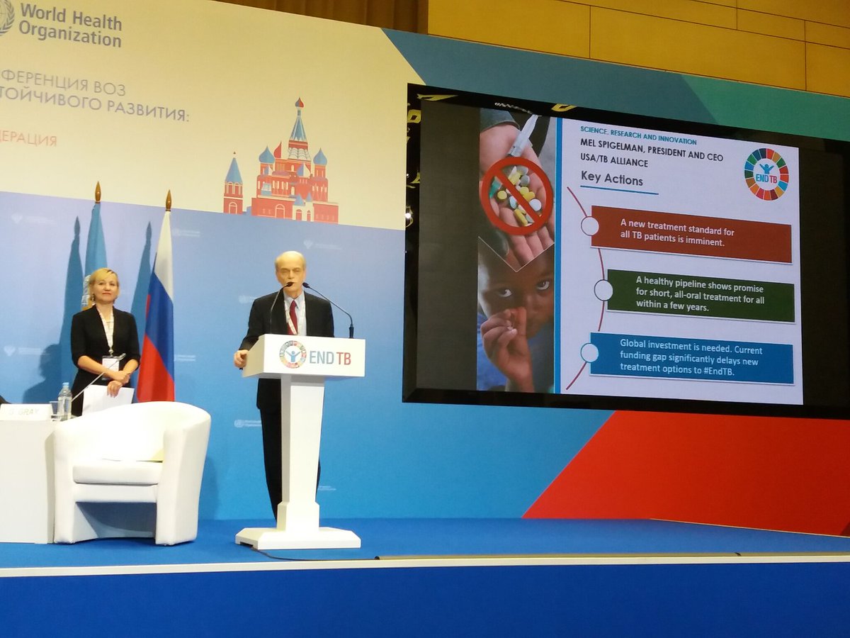 The current R&amp;D funding gap for #tuberculosis significantly delays new treatment options to #EndTB.