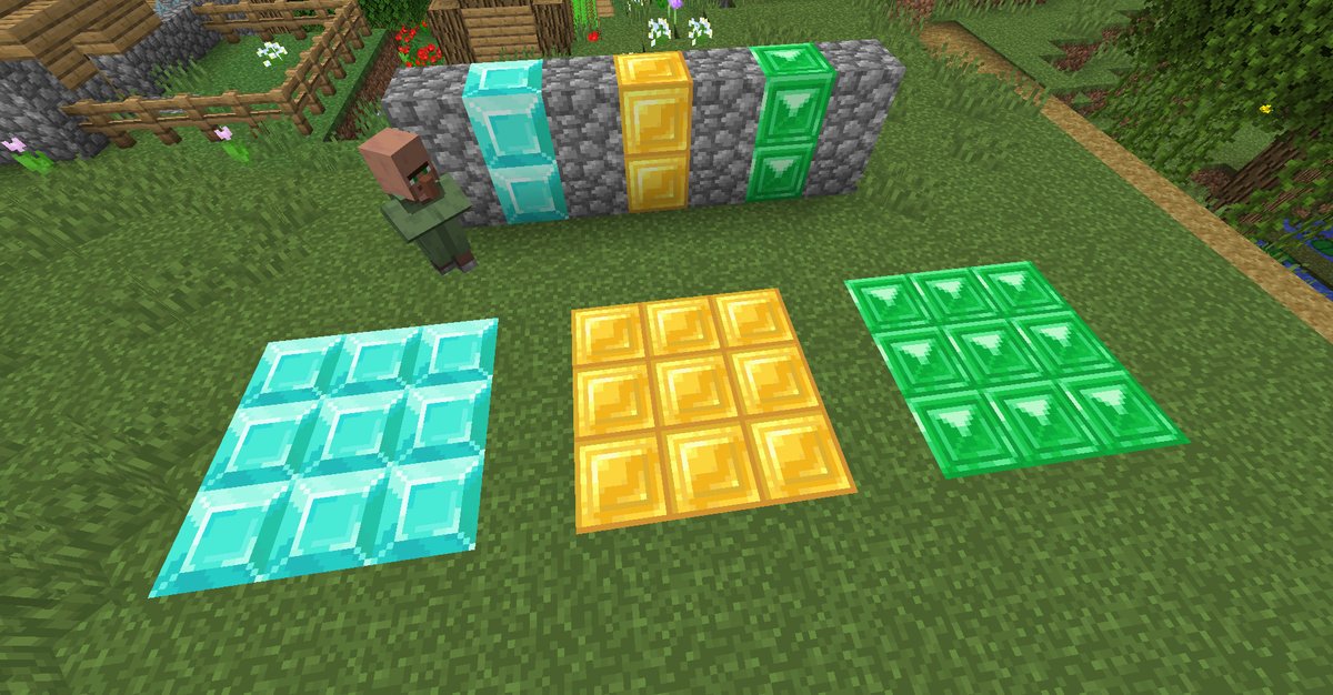 eckoxsoldier's tweet photo. NEW Ore blocks from @JasperBoerstra what do you think (subject to change) https://t.co/5WUpplhNZD