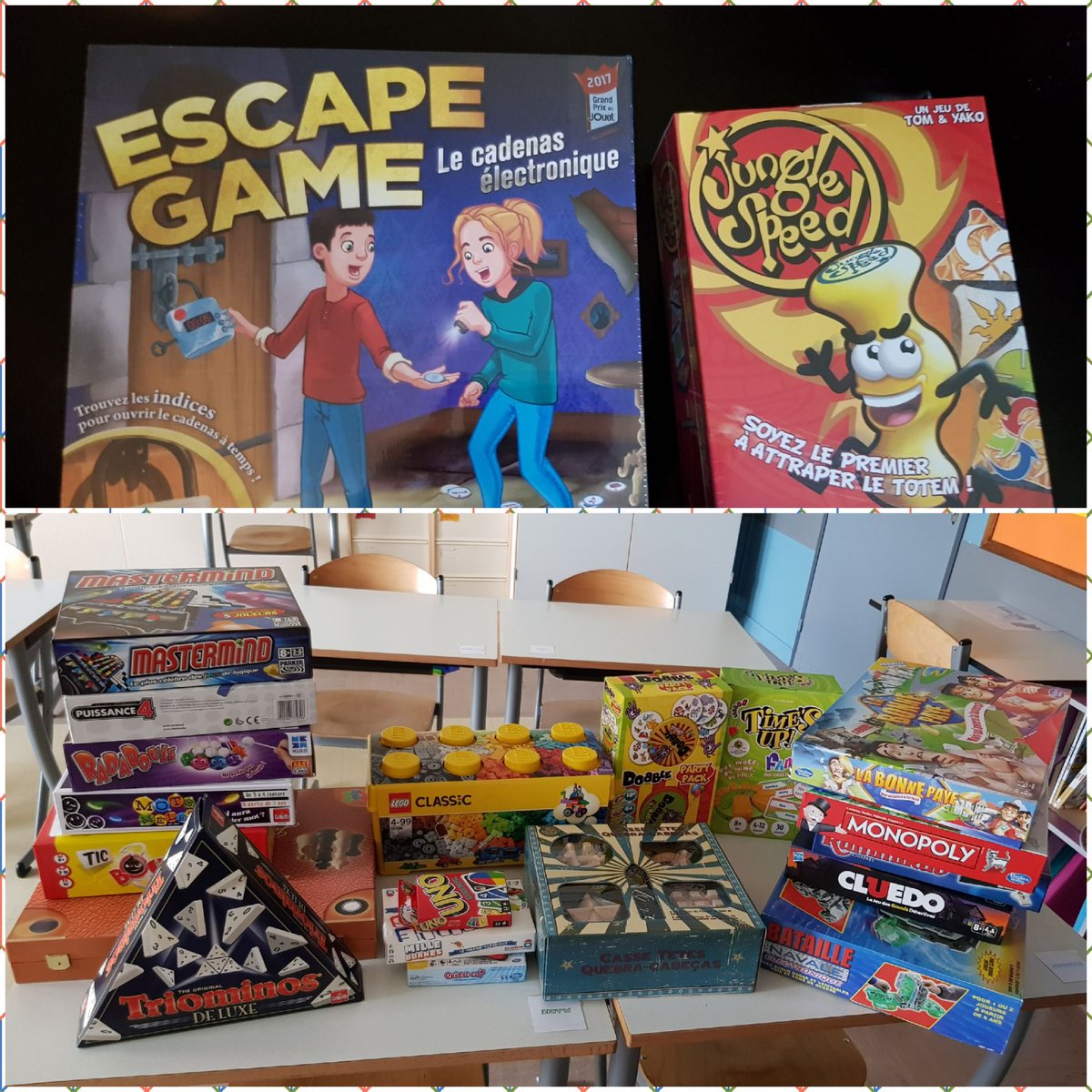 En <a href="/ulislecampigny/">ULIS Le Campigny</a> on travaille la lecture , la logique , les maths et bcp d'autres choses avec le #jeu