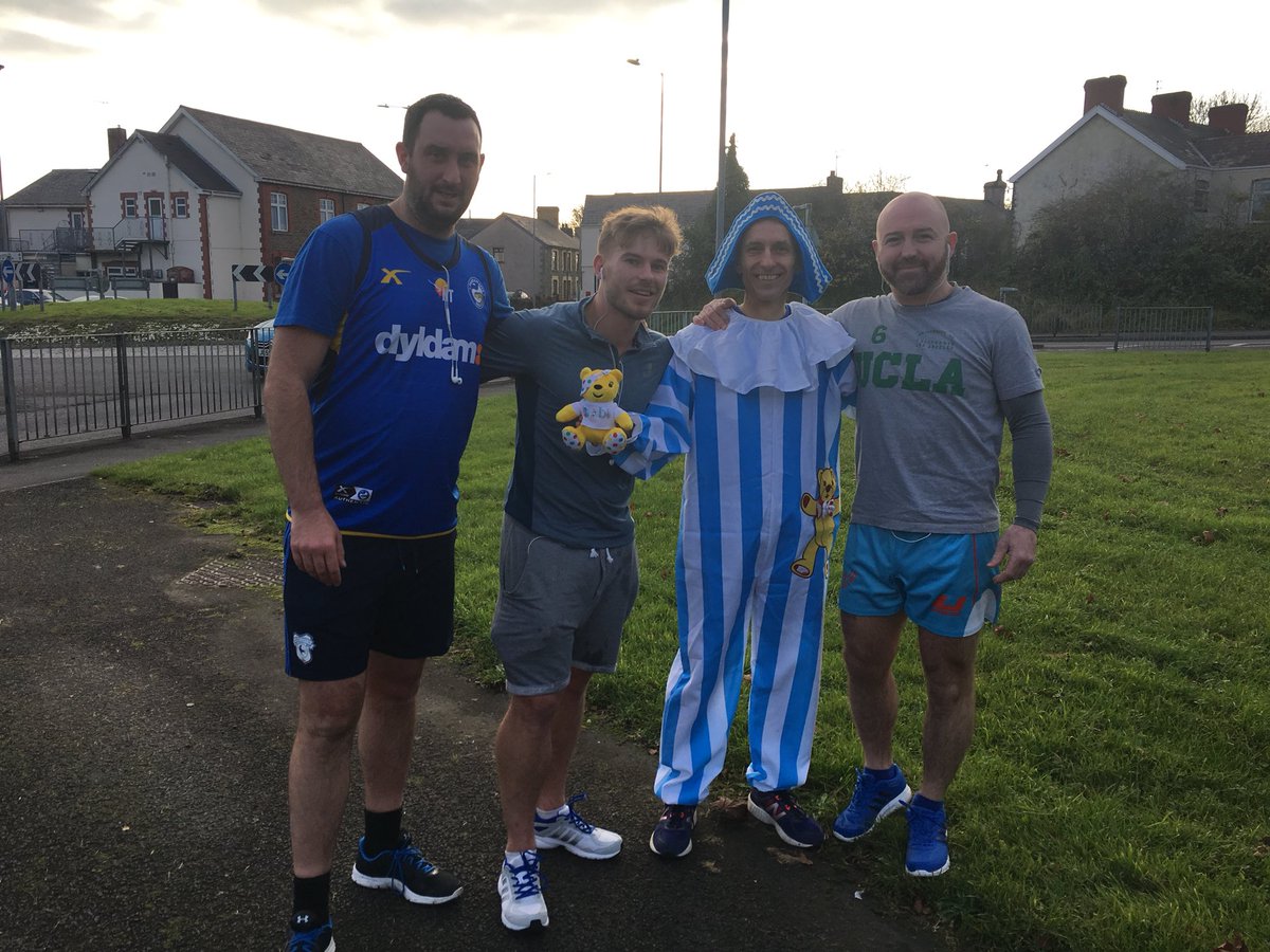 wearecodigroup's tweet photo. Hand over at checkpoint 8 Andy Pandy is off for another run. Over half way! #poblrun #BBCCiN Text “POBL47 £5” to 70070 https://t.co/1RYXAOyMZf