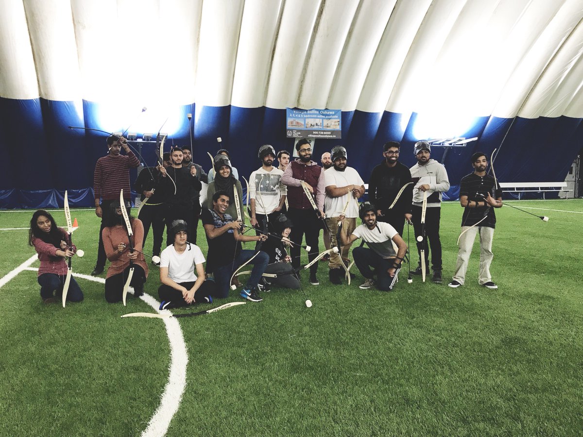 ArcheryTagTO's tweet photo. Amazing afternoon with UOIT yesterday!

#UOIT #ArcheryInitiative #archerytag https://t.co/at6WzdcC63