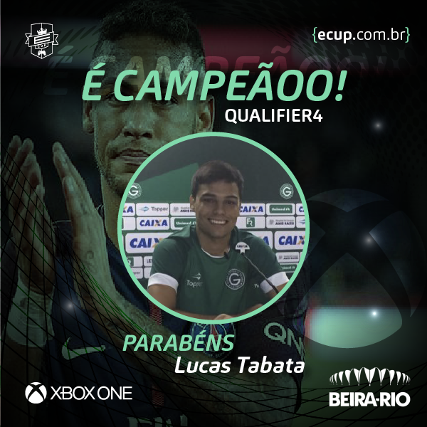 ecupoficial's tweet photo. Por um gol de diferença, @lucastabata95 levou o título de campeão no XboxOne na última classificatória da E-CUP. Parabéns! #ecupoficial #qualifier4 #campeao #xboxone https://t.co/89FUhvobfk