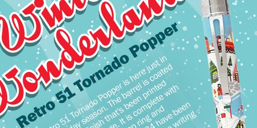 ExecEssential's tweet image. Perfect Stocking Stuffer! New Retro 51 Winter Wonderland
bit.ly/2zMgMMJ