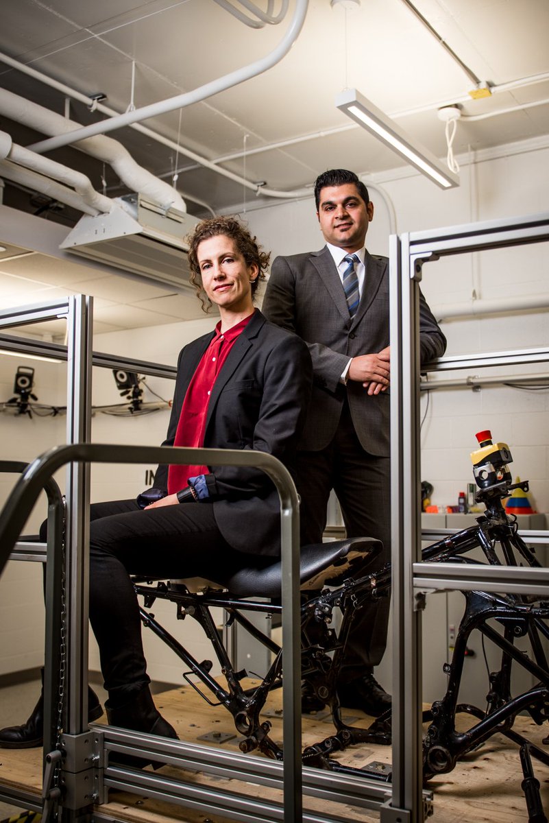 behzadbas's tweet photo. @InnovationCA @usask @ergo_trask Using the tractor vibration simulator at #CFIFunded #Ergolab, we are investigating how exposure to whole body vibration influences the risk of falls while getting out of agricultural vehicles #SHRFfunded #SanteSK2017 #IAMINNOVATION @InnovationCA @usask https://t.co/n6sYspp8ao