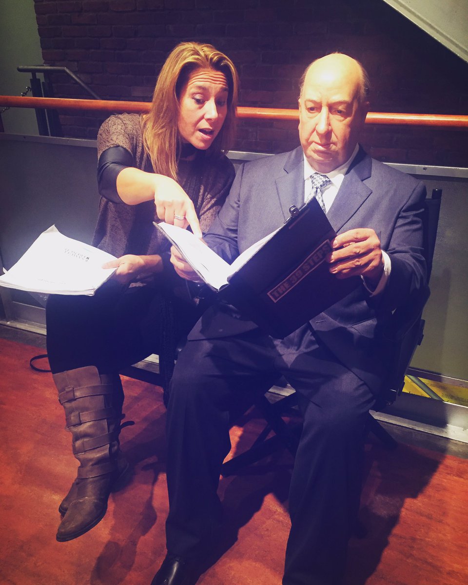 ToulasTake's tweet photo. You may not know this about me, but I was instrumental in helping Hitchcock pioneer many of his techniques in the suspense &amp; psychological thriller genre. He wrote rom coms before me. 
Also, the @CentaurTheatre's #39StepsMtl is hysterically funny! Go! https://t.co/FrB6Ag6dLO