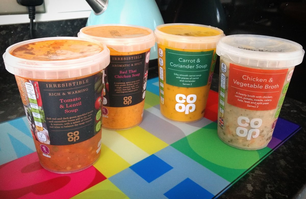 All Coop fresh soups are now Gluten Free